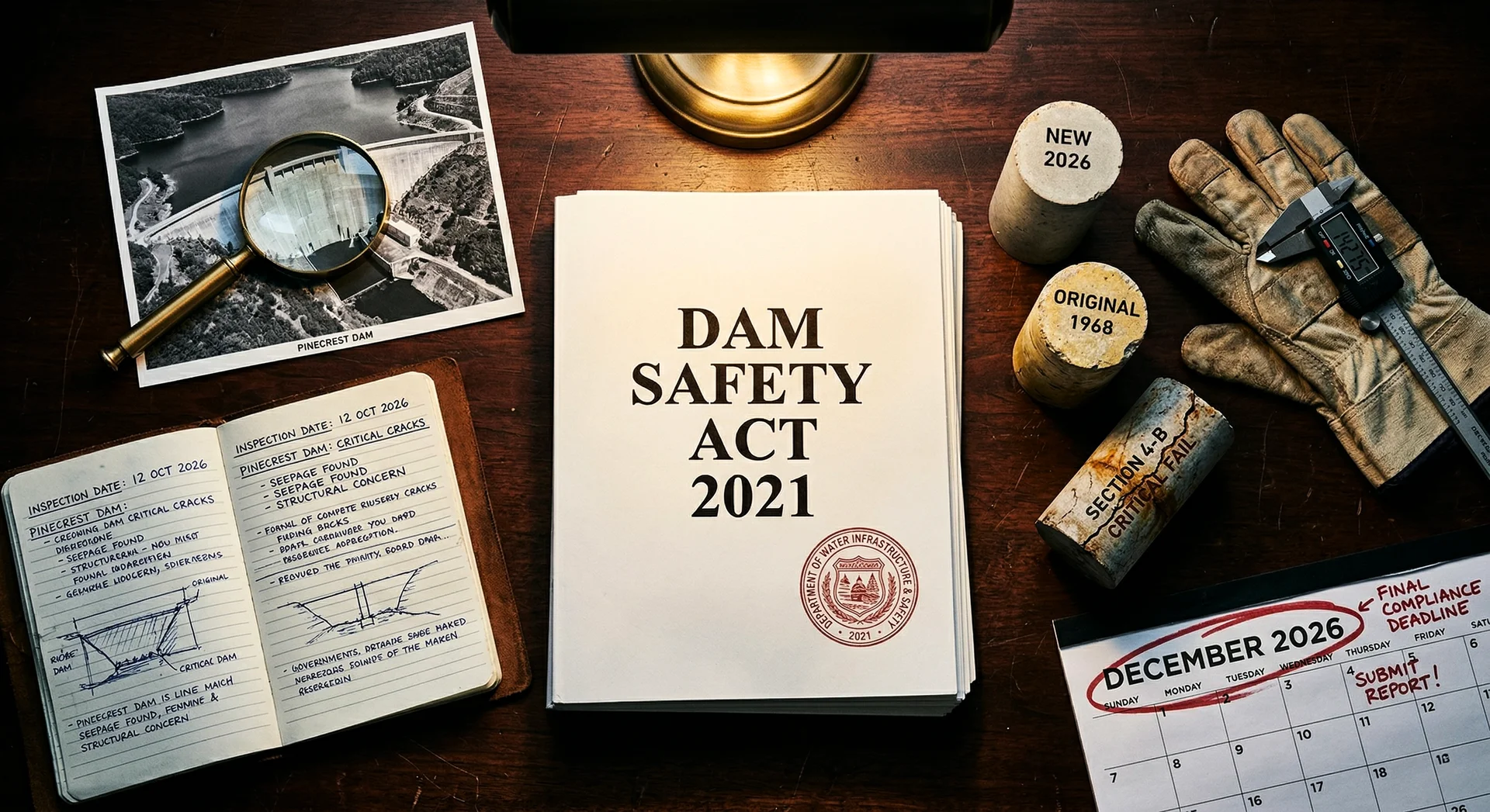 India Dam Safety Act 2021 compliance requirements for concrete assessment and rehabilitation